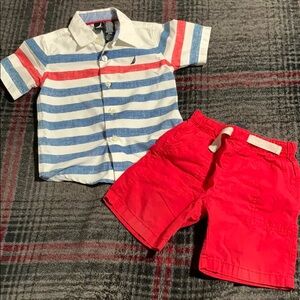 NÁUTICA Boy short and top